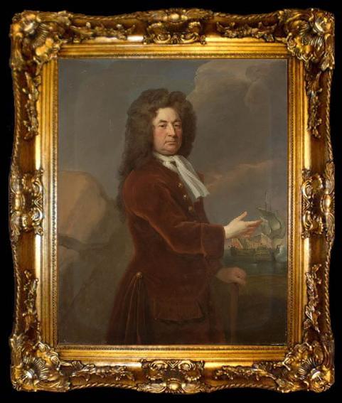 framed  Michael Dahl probably painted in, ta009-2
